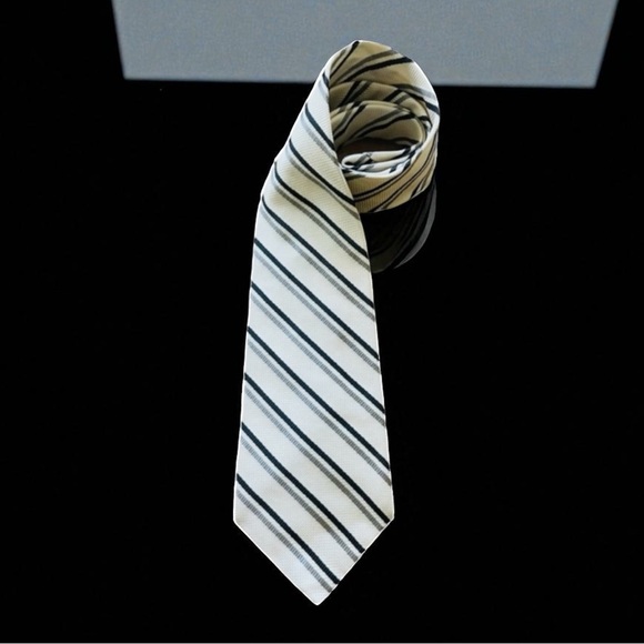 New! POLO RALPH LAUREN MENS SILKSTRIPE TIE